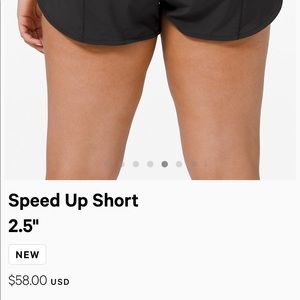 lululemon speed up shorts